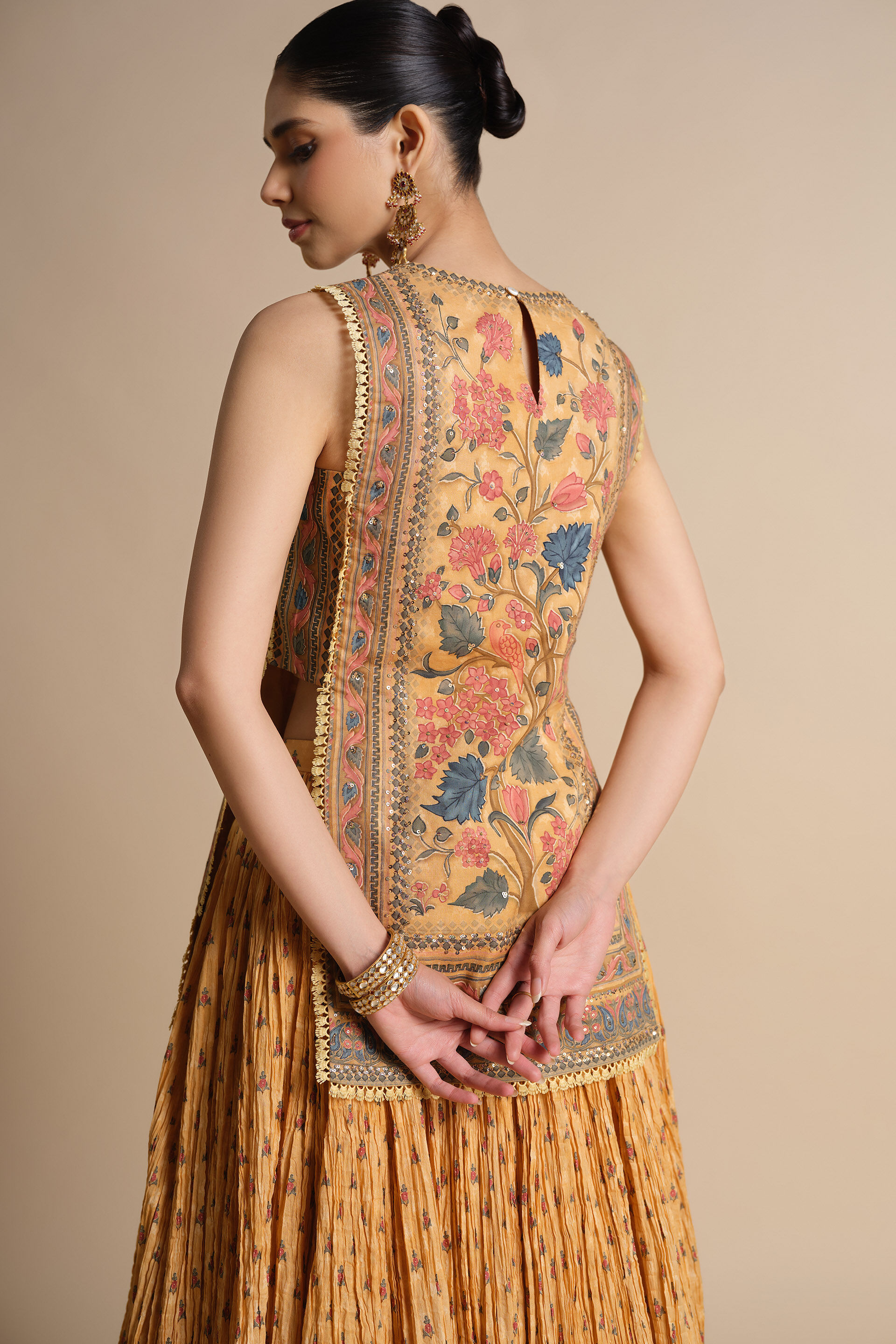 Azza Skirt Set - Yellow, Yellow, image 12